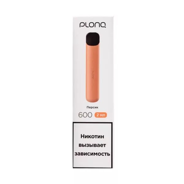 PLONQ Alpha до 600 затяжек вкус "Персик"