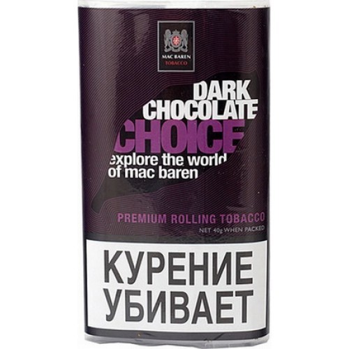Мак Барен сигарет. Тёмный шоколад Чойс 40г    АТП