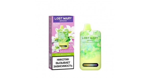 LOST MARY 16000 BM Кислое Яблоко МТ