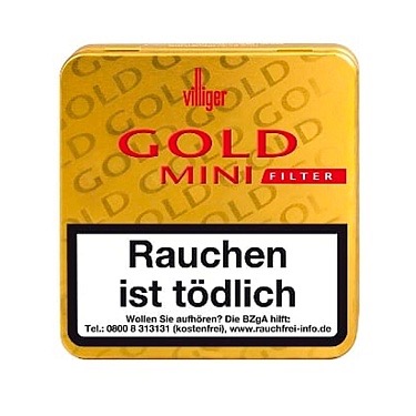 Виллигер Gold Mini Filter 20 Cigarillos  АТП