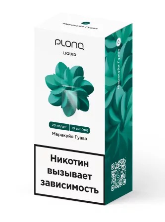 Жидкость для ЭСДН Plonq 10 мл вкус: МАРАКУЙЯ ГУАВА