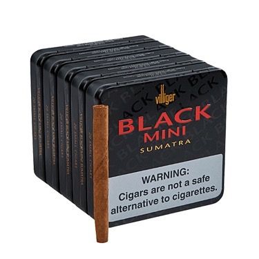 Виллигер Black Mini Sumatra Filter 20 Cigarillos  АТП