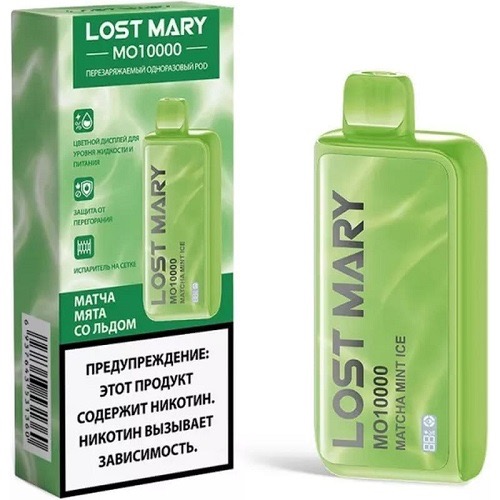 Lost Mary MO10000 Матча Мята со Льдом МТ