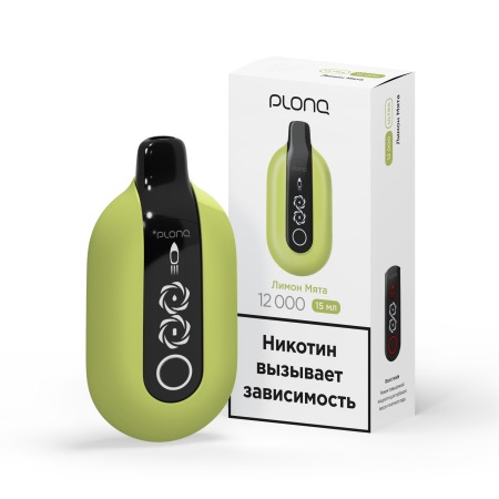 Plonq ULTRA 12000 ЛИМОН МЯТА (20 мг)