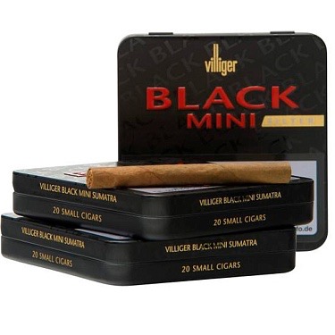 Виллигер Black Mini Sumatra 20 Cigarillos  АТП