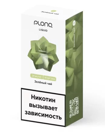Жидкость для ЭСДН Plonq 10 мл вкус: ЗЕЛЕНЫЙ ЧАЙ