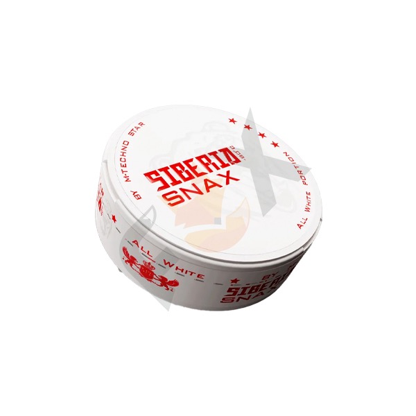 Снакс "SNAXSIBERIA" all white 13 грамм