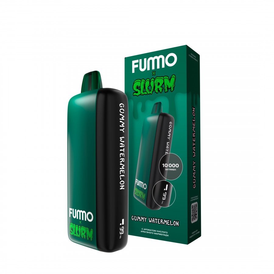 FUMMO INDIC SLURM C АРОМАТОМ КИСЛЫЙ АРБУЗНЫЙ МАРМЕЛАД («GUMMY WATERMELON»)
