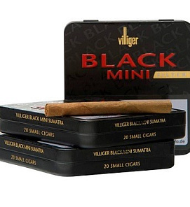 Виллигер Black Mini Sumatra 20 Cigarillos  АТП