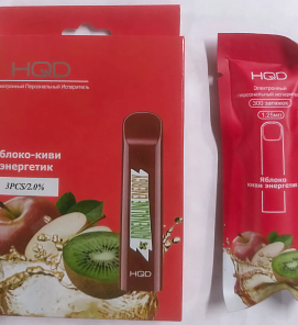 Аш Кю Де HQD CUVIE яблоко-киви-энергетик