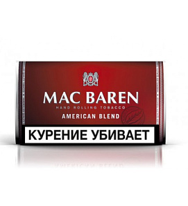 Мак Барен сигарет. Американ Бленд 40г   АПТ