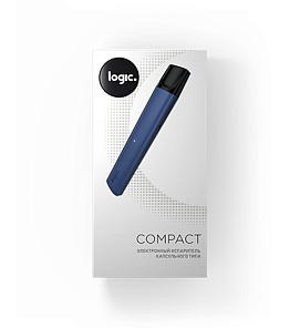 Базовый набор Logic Compact (350mAh 1,6мл) Стальной синий