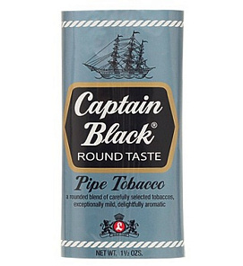 Капитан Блек трубочный Роунд Тасте 42,5гр(голубой)    АТП