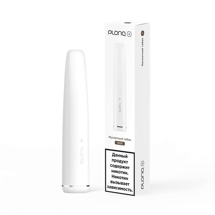 Plong PLUS 1500  МУСКАТНЫЙ ТАБАК 20мг