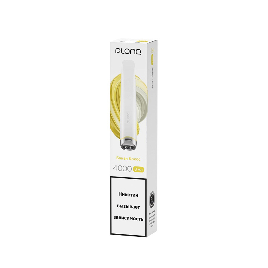 Plong PLUS PRO 4000  Банан Кокос 20мг