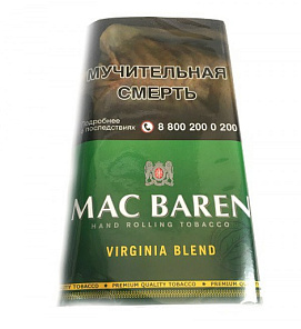 Мак Барен сигарет. Вирджиния Бленд 40г    АТП