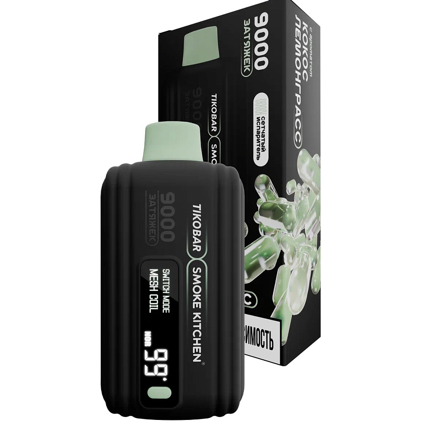 Tikobar x Smoke Kitchen SOLO (9000) с ароматом Кокос Лемонграсс