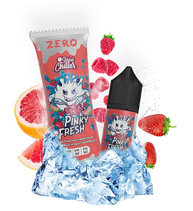 Serial Chiller Zero (Сериал Чиллер Зеро) "Pinky Fresh" (Лимонад из Красных Ягод и Грейп) 27мл, 50/50