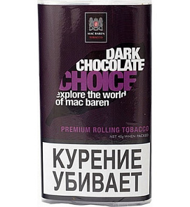 Мак Барен сигарет. Тёмный шоколад Чойс 40г    АТП