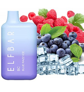 Elf Bar BC1600 (20 мг) (Голубика малина лед)