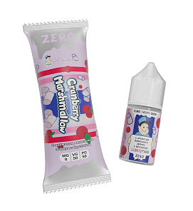 CandyMan Zero (Кэндимэн Зеро) "Cranberry Marshmallow" (Ванильный Зефир с Брусникой) 27мл, 50/50